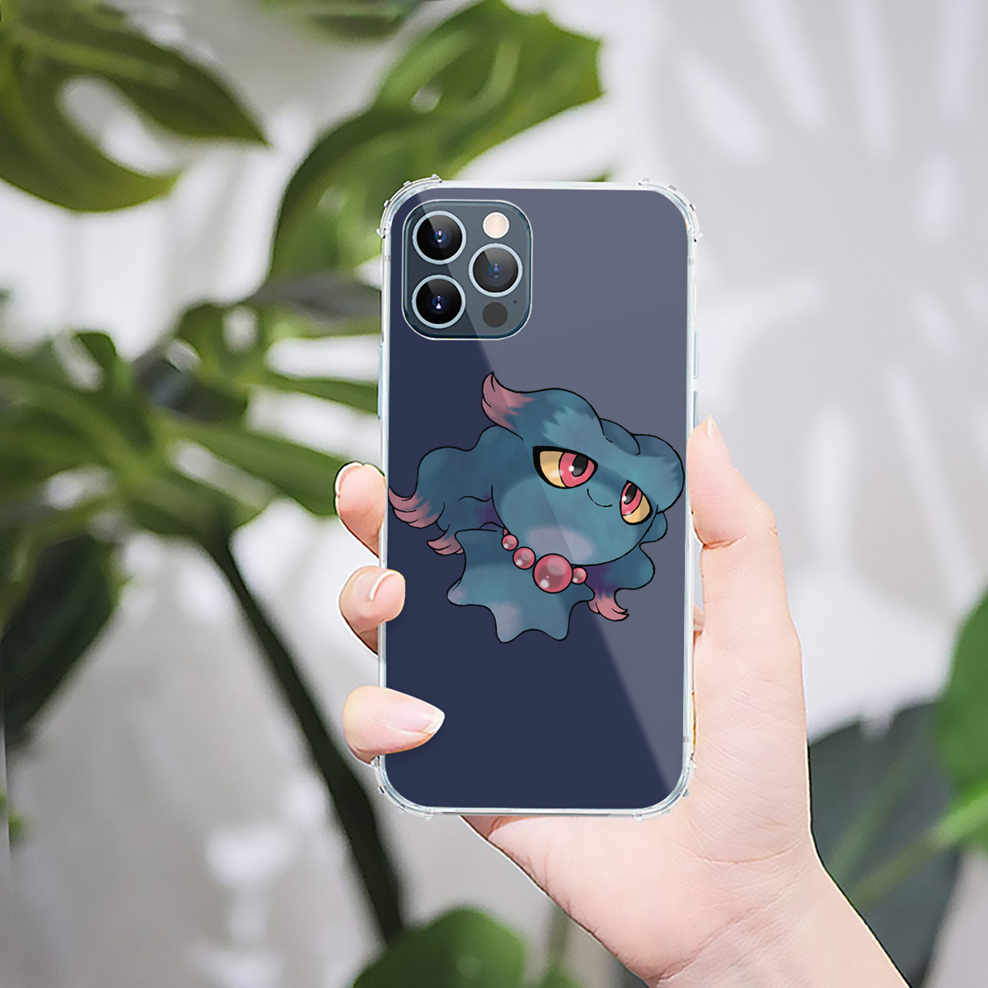 （画像用） ポケットモンスター Pokémon 【iPhone 12シリーズ対応】透明スマホケース（クリアソフトケース）